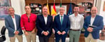 Juan Casares, presidente de CONCOVI se reúne con el Ayuntamiento del Rincón de la Victoria