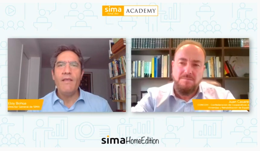 Juan Casares, presidente de CONCOVI, en Sima HomeEdition: “Las cooperativas de vivienda a riguroso precio de coste”
